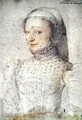 Philiberte de Clermont (1520-1604), femme de Jean, sire de Caerousse, c.1558 - (studio of) Clouet