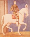 Equestrian Portrait Presumed to be Dauphin Henri II (1519-59) c.1543 - Francois Clouet