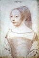 Louise de Clermont-Tallard (c.1518-c.1596) Duchess of Uzes, c.1535 - (studio of) Clouet
