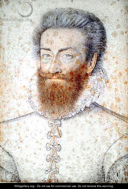 Philippe-Emmanuel de Lorraine Vaudemont (1558-1602) c.1590 - (studio of) Clouet