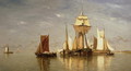 Calm on the Scheldt, 1867 - Paul-Jean Clays