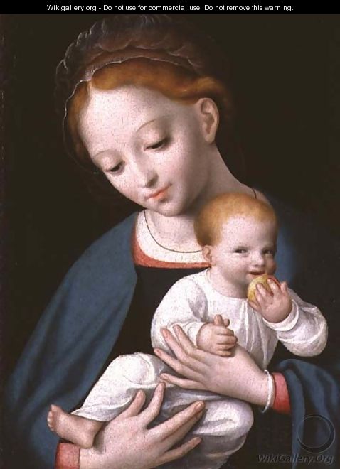 Virgin and Child - Cornelis van Cleve