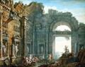 Architectural Ruins (2) - Charles-Louis Clerisseau