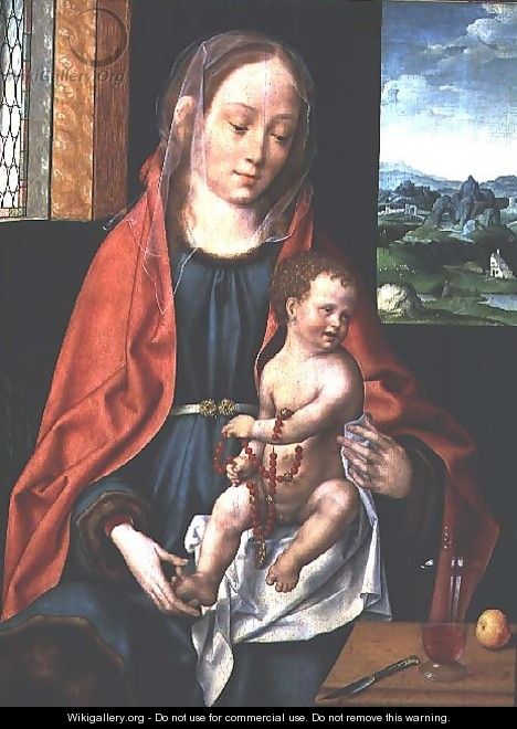 Virgin and Child, 1530 - Joos Van Cleve (Beke)