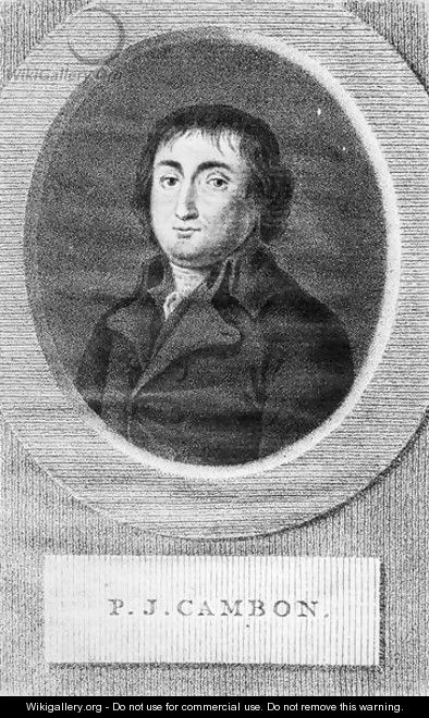 Portrait of Pierre Joseph Cambon (1756-1820) - Lambertus Antonius Claessens