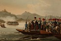 The Allied Army Crossing the Rhine to Invade France, 1813, from 