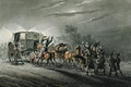 The Capture of Bonaparte's Carriage, Paper and Treasure by Major von Keller, Waterloo, 18th June 1815 - John Heaviside Clark (after)