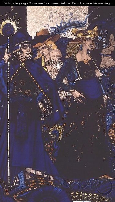 "The Queens of Sheba, Meath and Connaught" - Harry Clarke