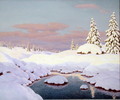 Scene d'Hiver - Ivan Fedorovich Choultse