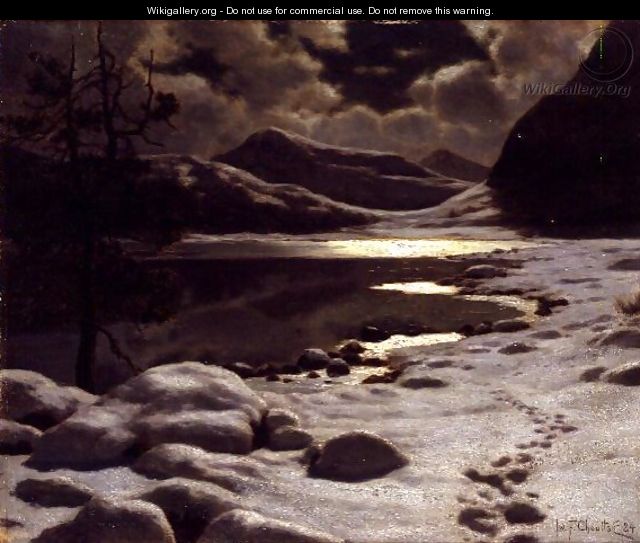 Moonlight in Winter - Ivan Fedorovich Choultse