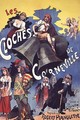 Poster advertising 'Les Cloches de Corneville' an operetta with words by Clairville and Gabet and music by Robert Planchette of 1877 - Leon Choubrac