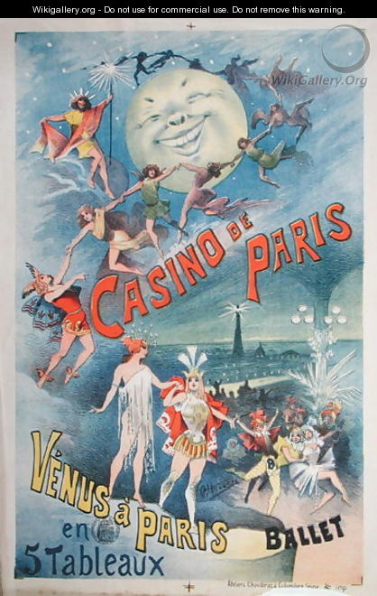 Poster advertising the Revue 