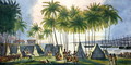 Port of Hanarourou in the Sandwich Islands, from 'Voyage Pittoresque autour du Monde', 1822 - (After) Choris, Ludwig (Louis)