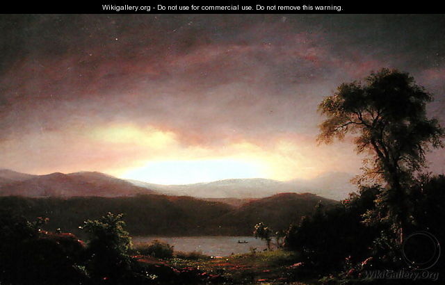 A Catskill Landscape, c.1858-60 - Frederic Edwin Church