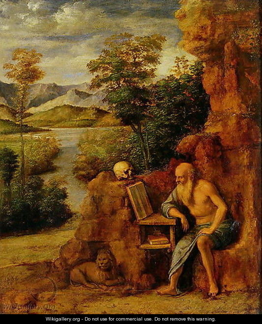 St. Jerome, c.1500 - Giovanni Battista Cima da Conegliano
