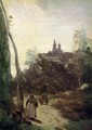 Semur - the Path from the Church - Jean-Baptiste-Camille Corot