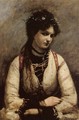 Mademoiselle de Foudras - Jean-Baptiste-Camille Corot