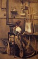 The Artist's Studio II - Jean-Baptiste-Camille Corot