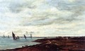 The Banks of the Thames at Eames - Charles-Francois Daubigny