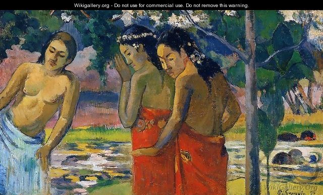 Three Tahitian Women I - Paul Gauguin