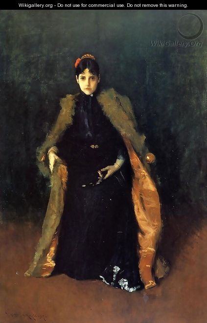 Portrait of Mrs C. (Alice Gerson Chase) - William Merritt Chase