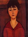 Head of a Young Girl - Amedeo Modigliani