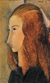 Portrait of Jeanne Hebutern - Amedeo Modigliani