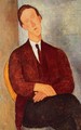 Portrait of Morgan Russell - Amedeo Modigliani