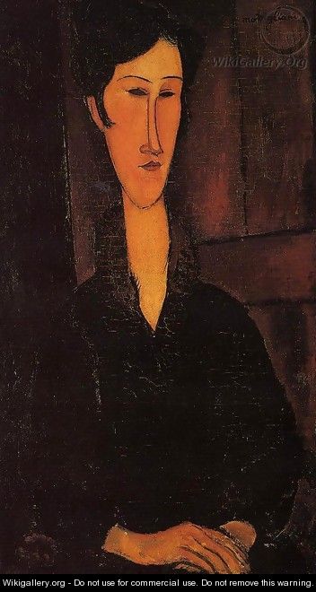 Portrait of Madame Zborowska - Amedeo Modigliani