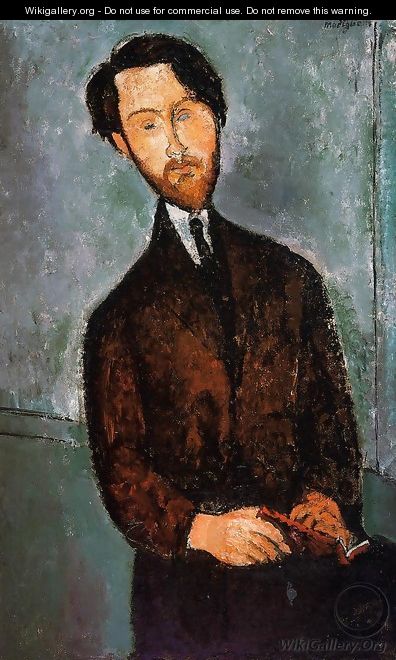 Portrait of Leopold Zborowski - Amedeo Modigliani
