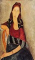 Portrait of Jeanne Hebuterne III 2 - Amedeo Modigliani