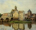 Moret-sur-Loing, Morning - Alfred Sisley