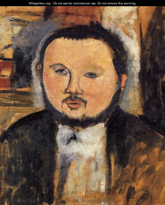 Portrait of Diego Rivera III - Amedeo Modigliani