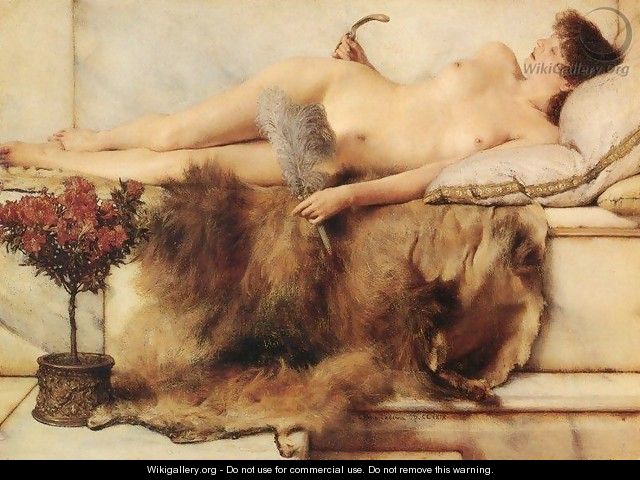 In the Tepidarium - Sir Lawrence Alma-Tadema