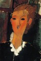 Young Woman with a Small Ruff - Amedeo Modigliani