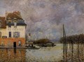 Flood at Port-Marly III - Alfred Sisley