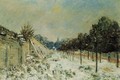 Snow at Marly-le-Roi - Alfred Sisley