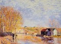 High Waters at Moret-sur-Loing - Alfred Sisley