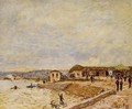 Seine at Daybreak - Alfred Sisley