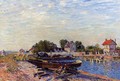 The Loing at Saint-Mammes - Alfred Sisley