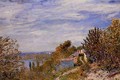Footpath in the Gardens at By - Alfred Sisley
