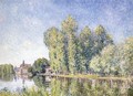 The Loing at Moret - Alfred Sisley