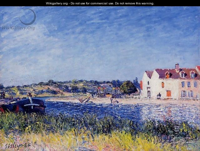 Confluence of the Seine and the Loing - Alfred Sisley
