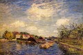 By the Loing - Alfred Sisley