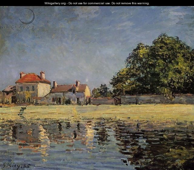 Banks of the Loing, Saint-Mammes - Alfred Sisley