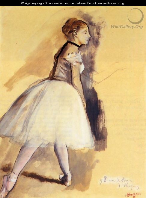 Dancer Standing (study) - Edgar Degas