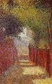 Rue Saint-Vincent, Montmartre, in Spring - Georges Seurat