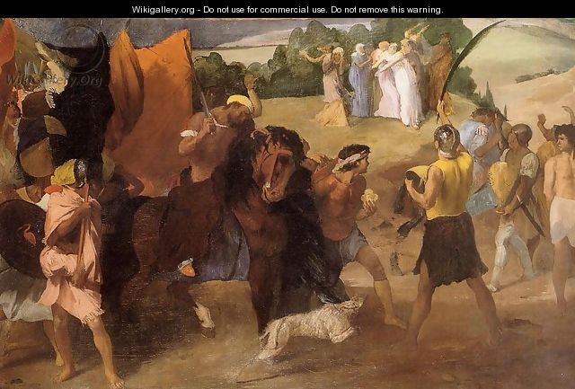 The Daughter of Jephtha - Edgar Degas