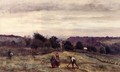 Ville d'Avray - the Heights: Peasants Working in a Field - Jean-Baptiste-Camille Corot