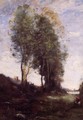 Shepherd Resting - Jean-Baptiste-Camille Corot
